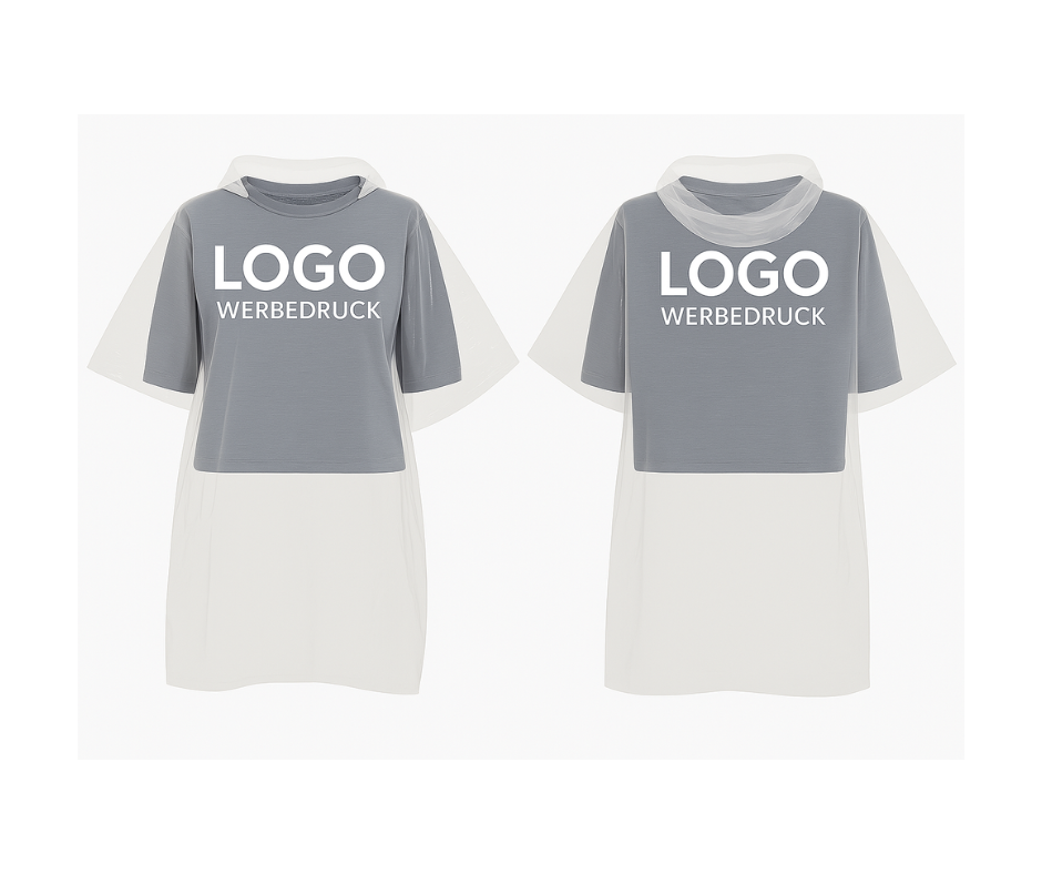 Einweg Regenponcho mit Logo-Druck ab 0,49 € – Werbeponcho für Events